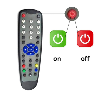 Quality Kerala Vision Digital TV settop box remote control