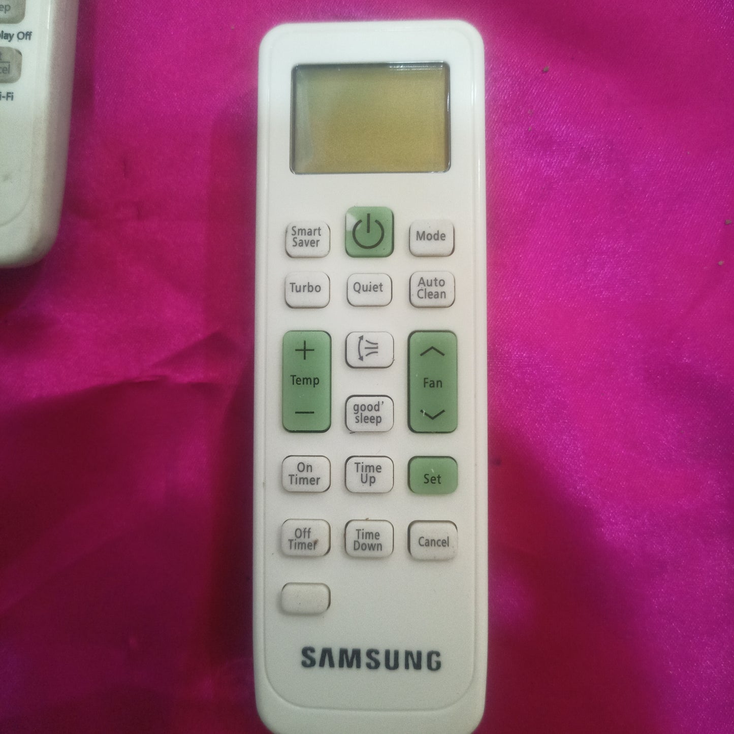 Samsung AC Remote Control β Compatible with Smart Saver & Turbo Mode (White) | Model AC24 #