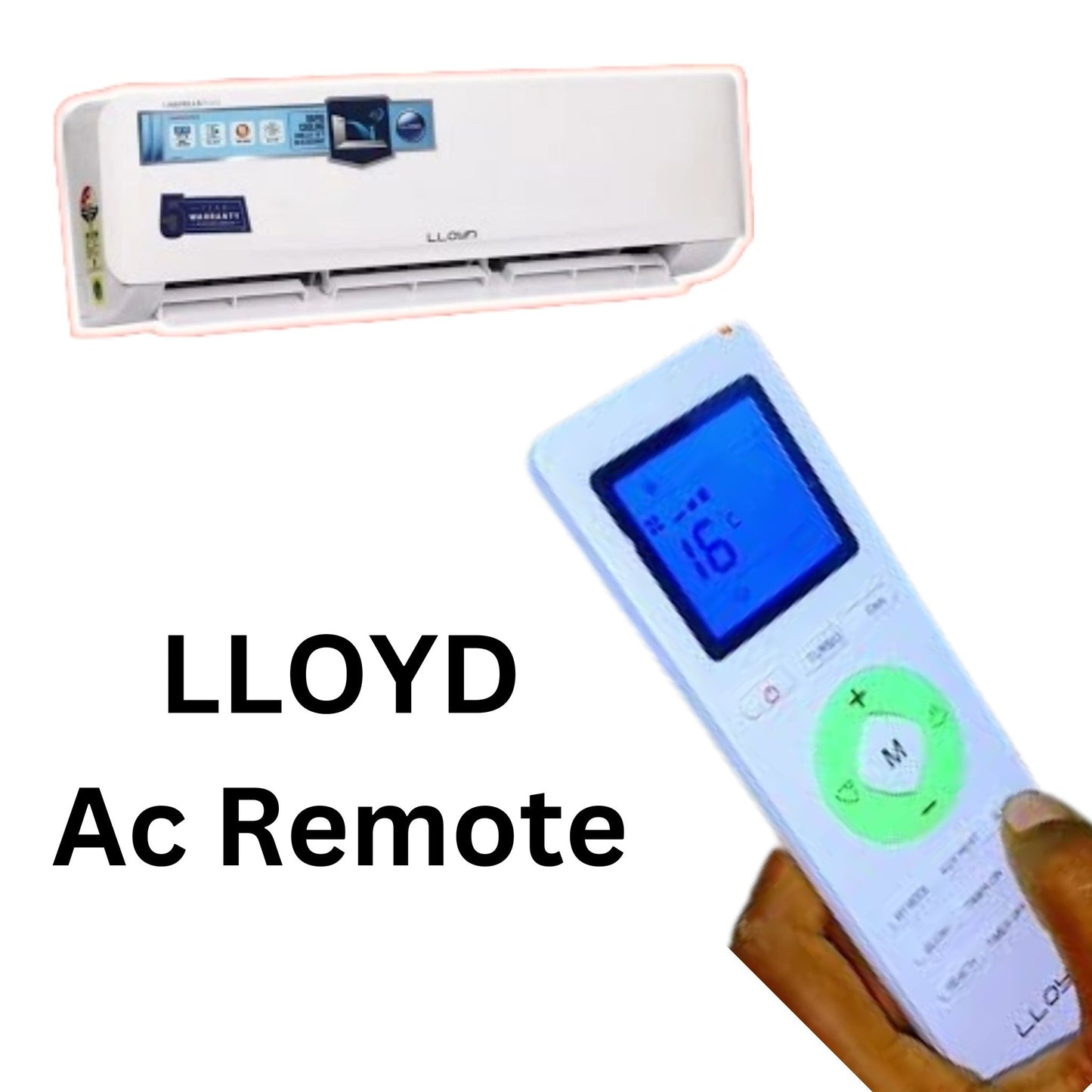 Original Lloyd Air Conditioner Remote Control (Model 233) - Genuine Replacement Remote for Lloyd AC#