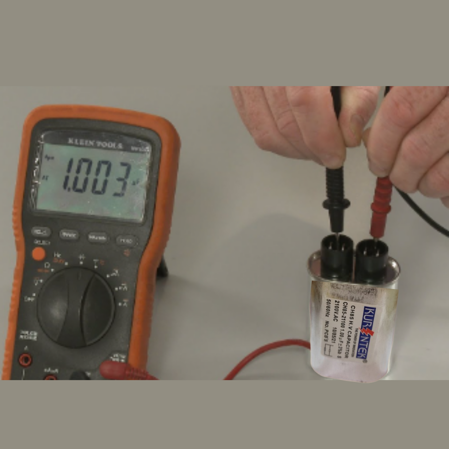 Microwave Oven Capacitor 1 mfd /2100 Volt