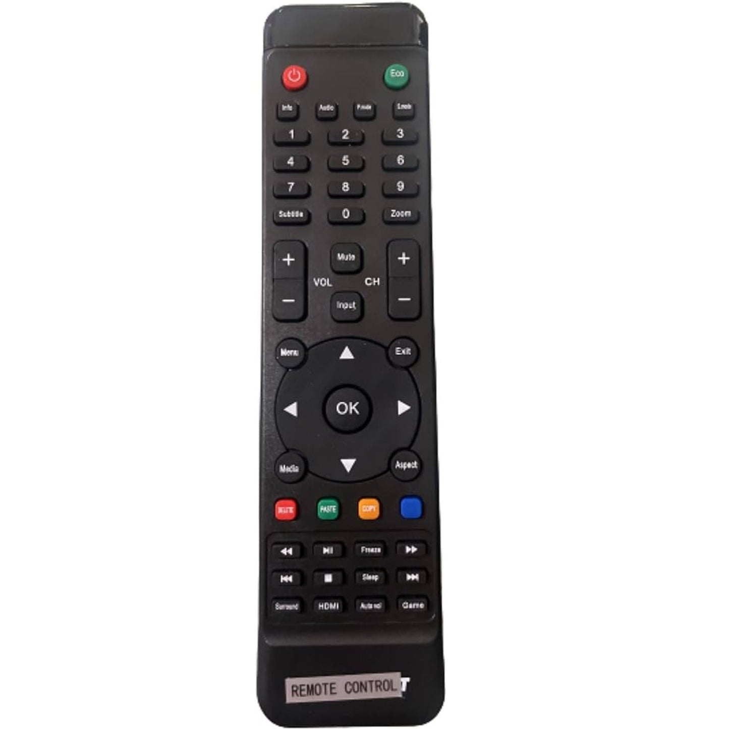 Blaupunkt LED/LCD टीवी रिमोट कंट्रोल - Blaupunkt स्मार्ट टीवी के लिए यूनिवर्सल रिप्लेसमेंट#