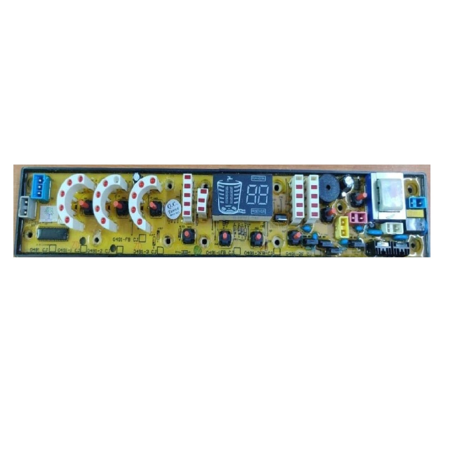 0491 FB Washing Machine PCB Control Board 9-Button 6-Jack – Replacement India