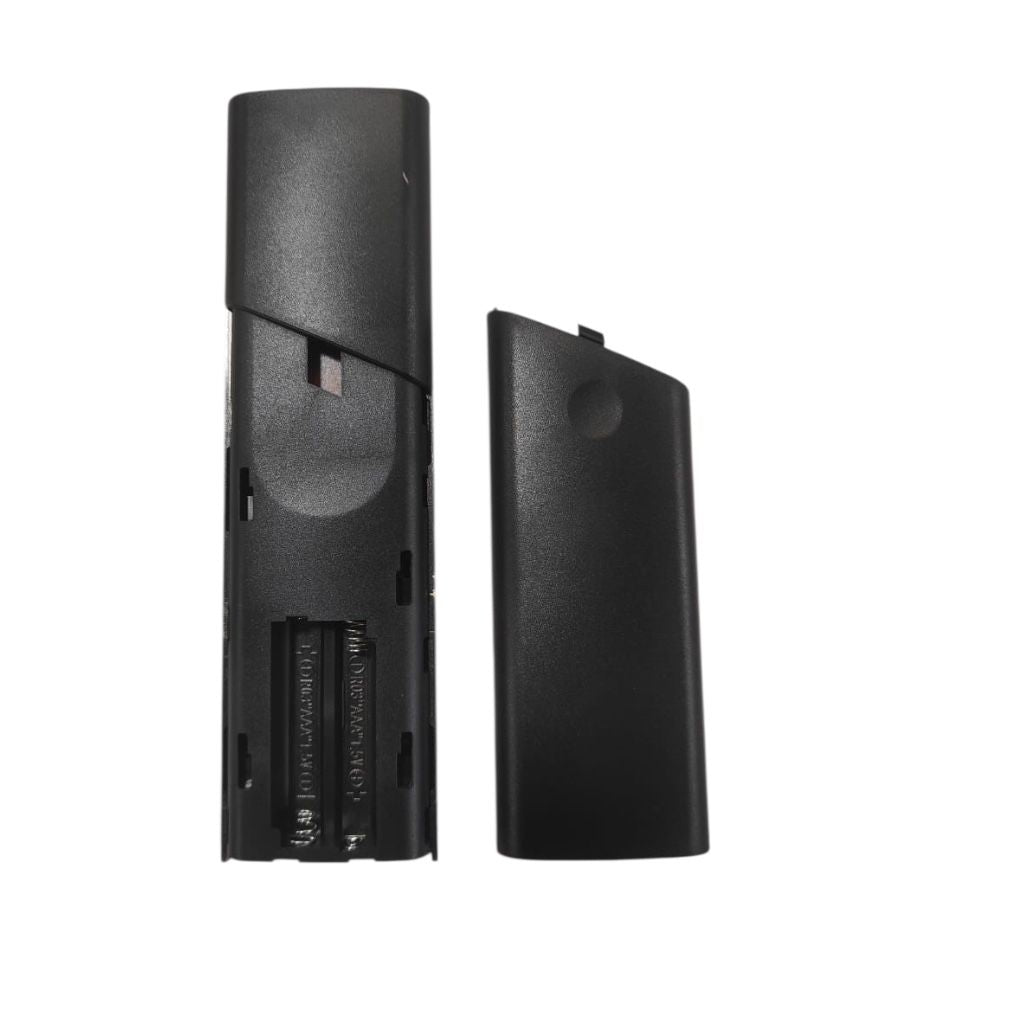 Back view of DK-62 3-in-1 Smart LED TV Remote showing battery compartment