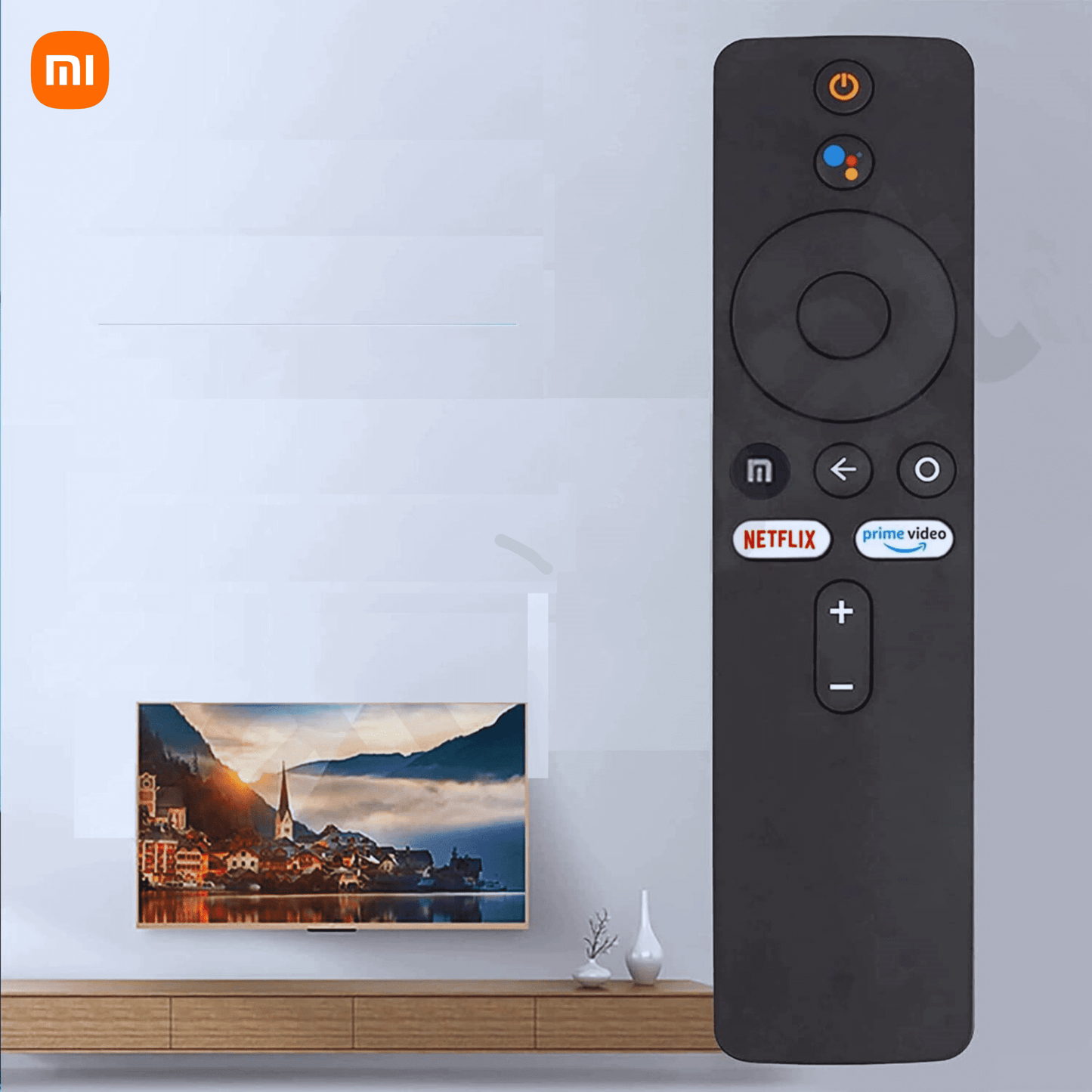 Orginal MI smart led tv remote amazon prime video,netflix, voice recognition