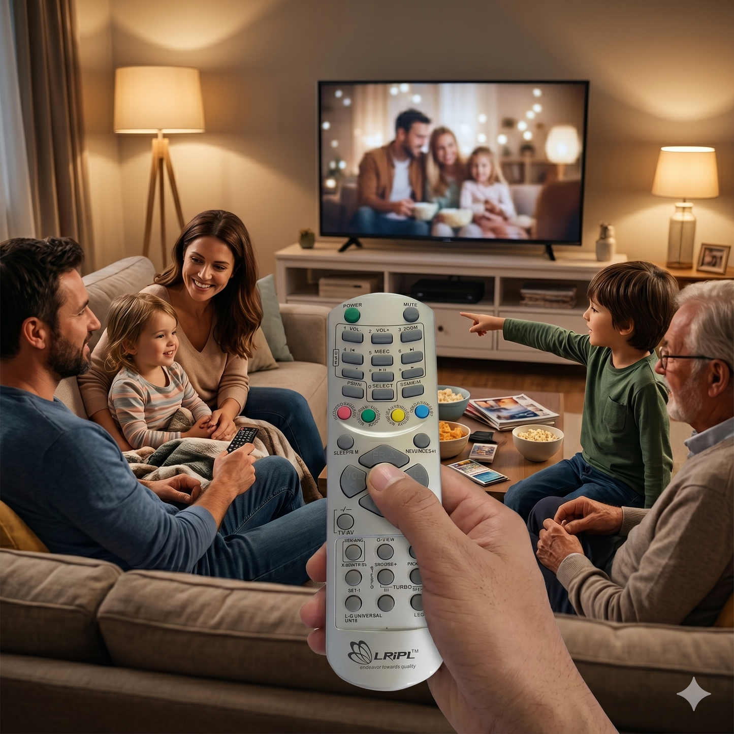 LG TV Remote Controller TV14 – Compatible LG LED LCD Smart TVs India