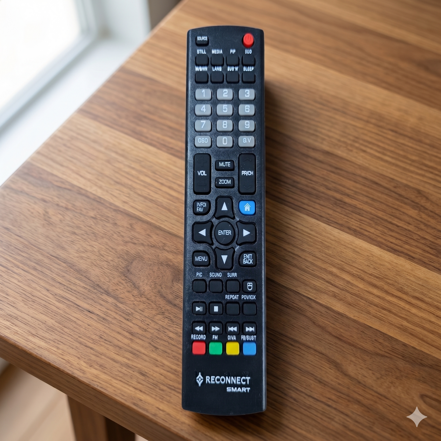 Reconnect Smart LED TV Remote Control (Model 2) – Compatible Replacement#