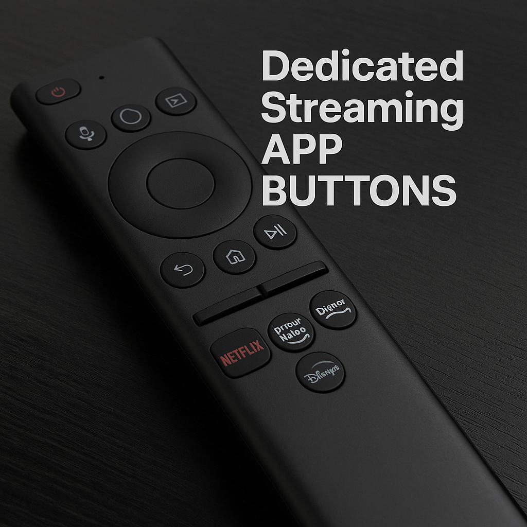 Original Samsung Smart TV Remote β Voice Control | Netflix, Prime Video & Disney+ Hotstar Compatible #