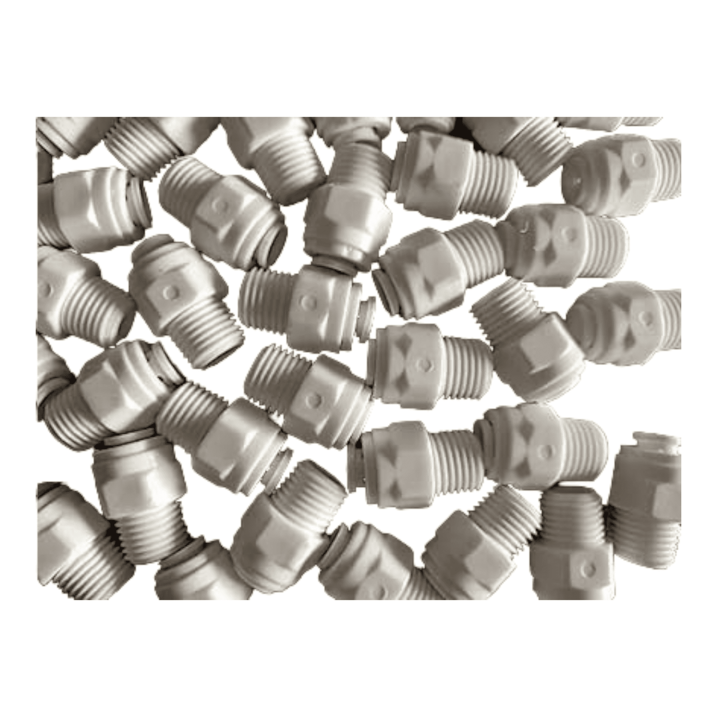 RO 1/4" Inch Male Thread to 1/4" Inch Tube Fitting - Faritha