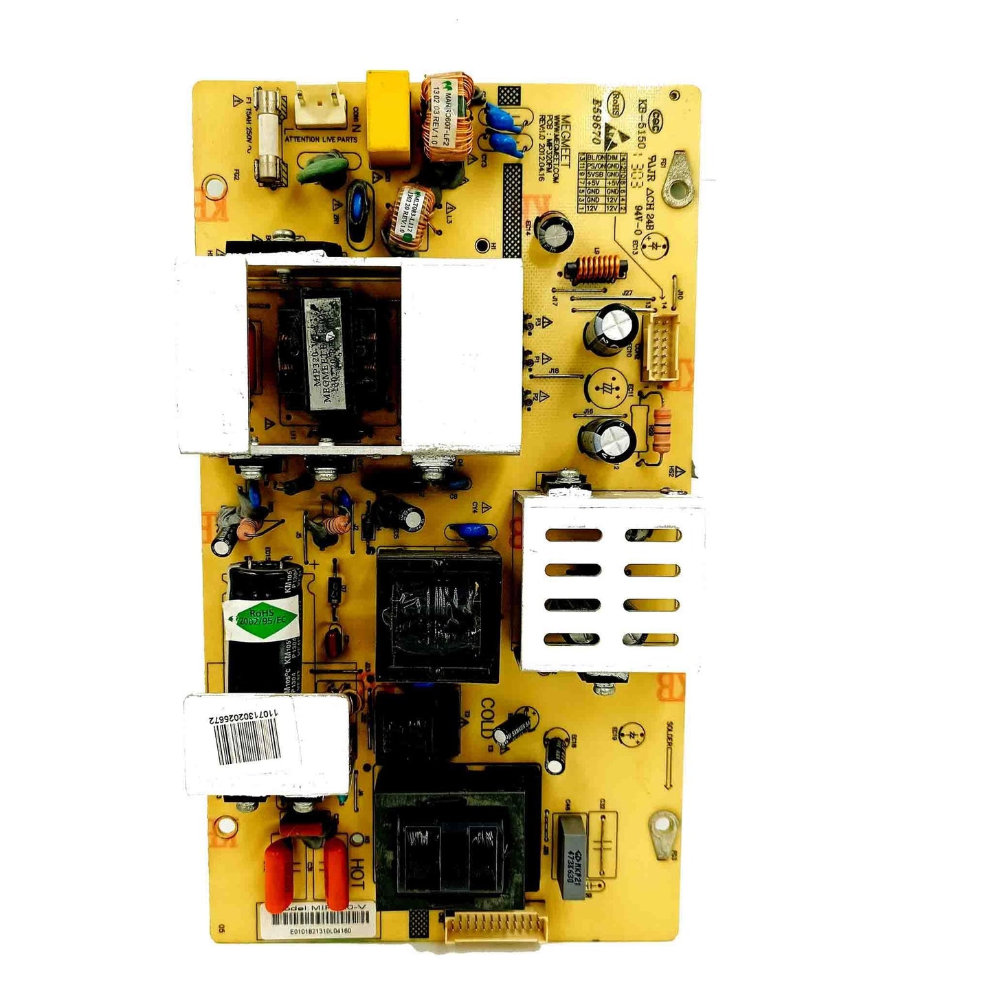 Power Supply Suitable for LCDTVVIVA32HM Videocon LED TV - Faritha