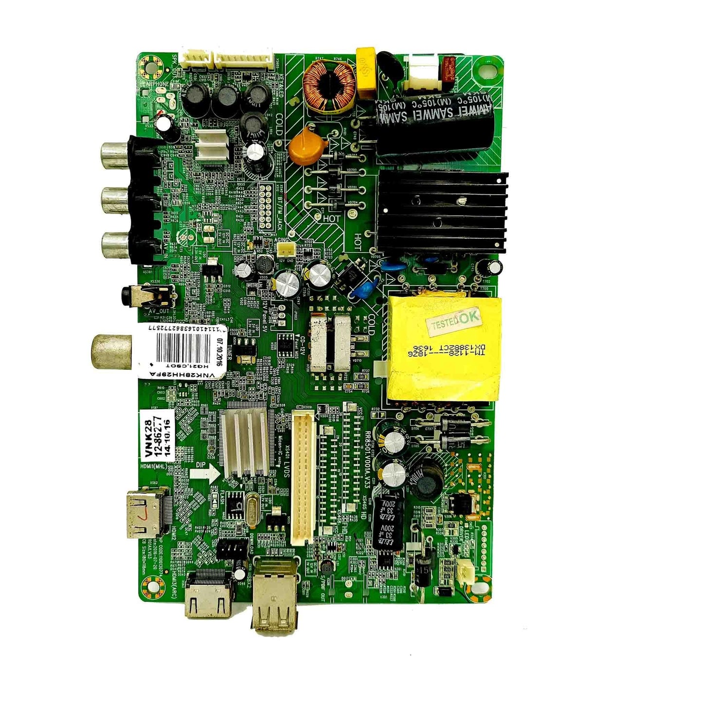Mother board Suitable for LEDTVVNK28HH29FH Videocon LED TV