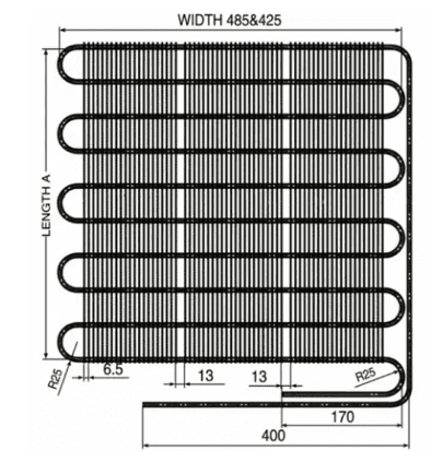 Steel Wire on Bundy Tube Refrigerator Condenser - Faritha