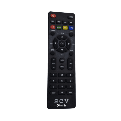 Scv Tamilnadu governmentt set top box remote control - Faritha