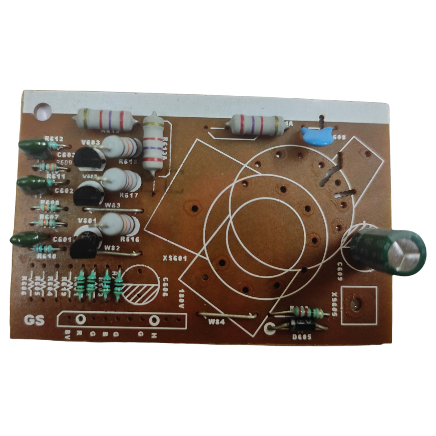 7 Pin Terminals CRT Socket White - Faritha