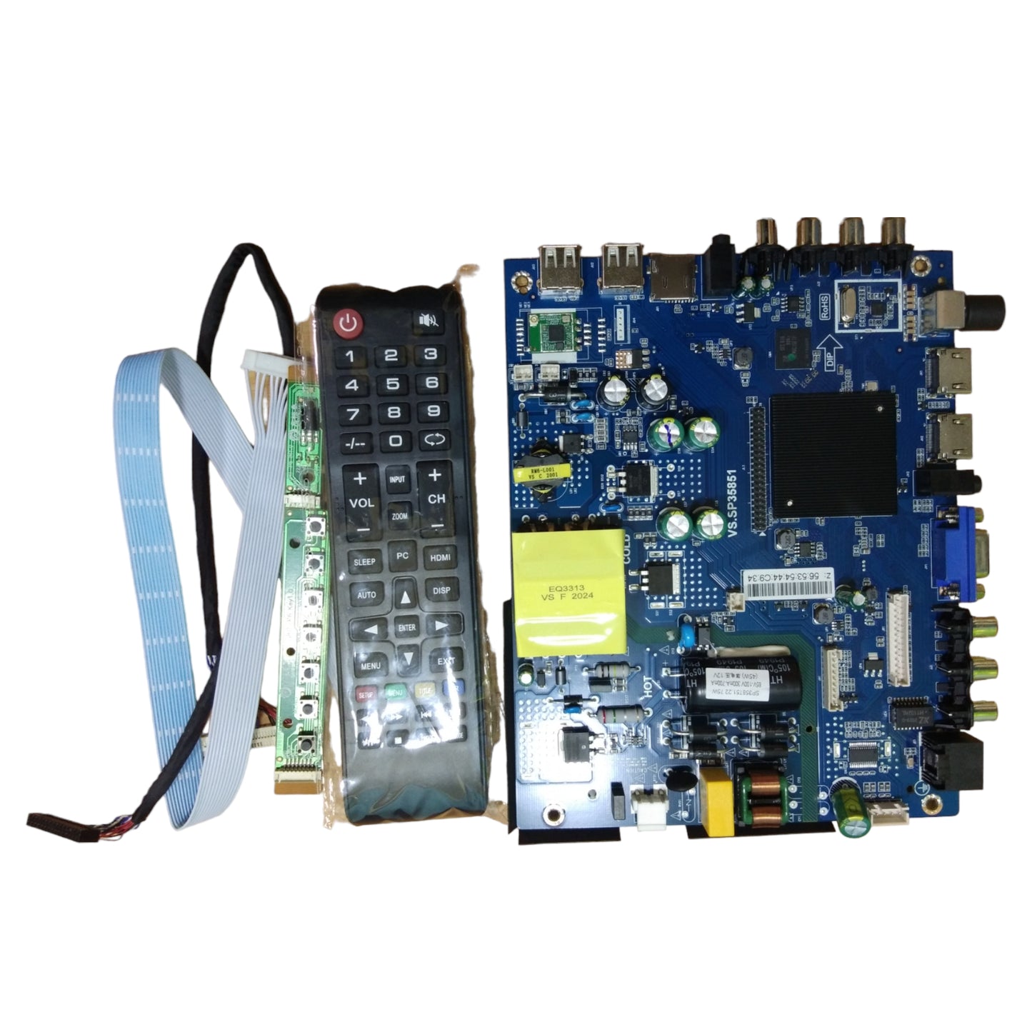 Android TV Board 42 Inch To 50 inch Smart TV (SP35851.22) With Remote - Faritha