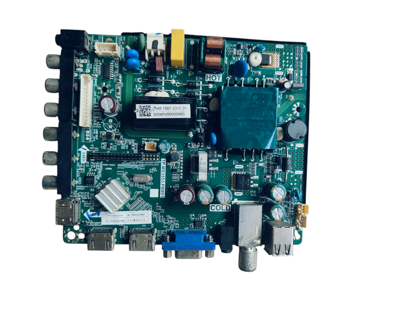 LCD/LED TV BOARD 32 Inch TP.MS3553.PB801 Combo Board
