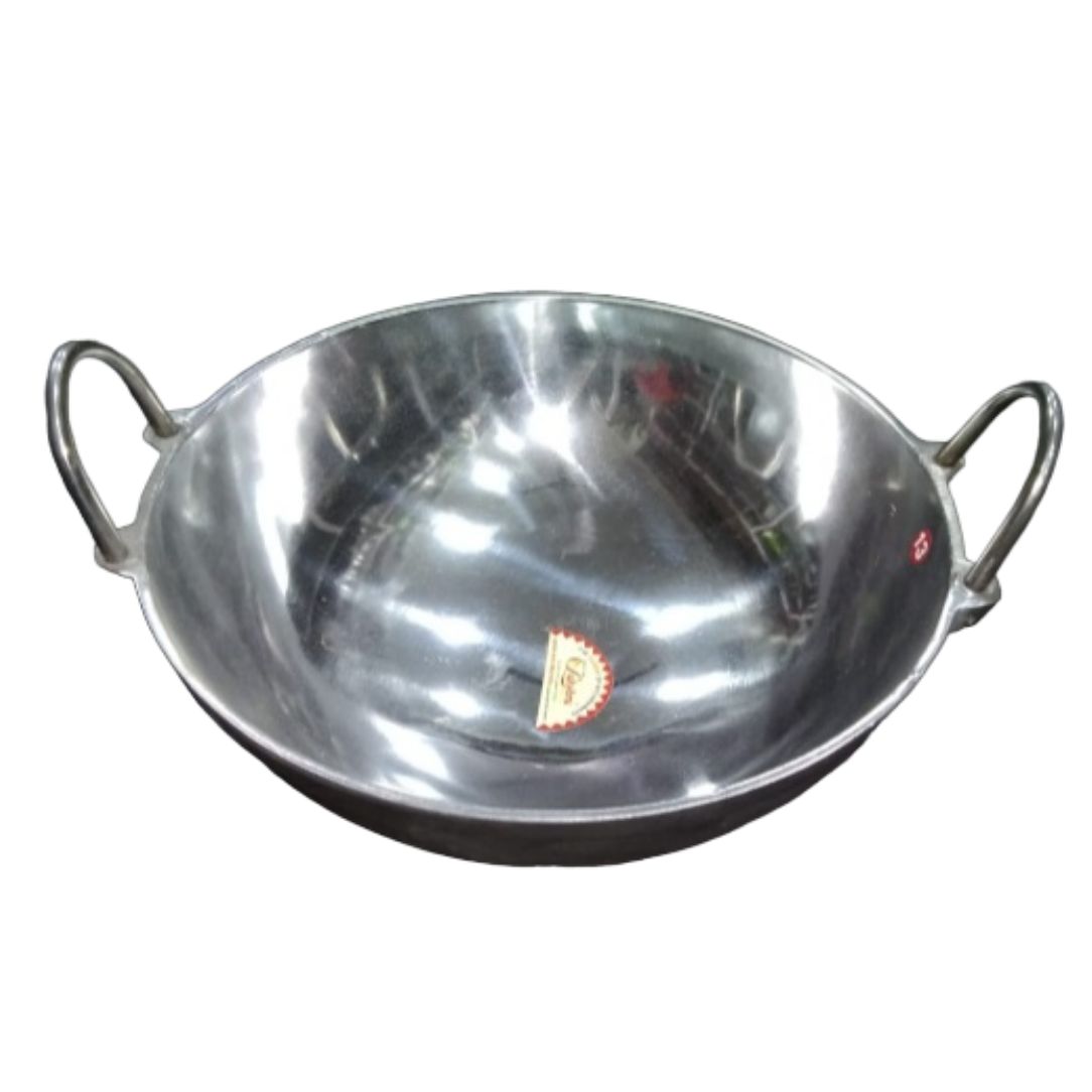 Aluminium Kadai with Lid  indolium Kadai Online – Ashtok