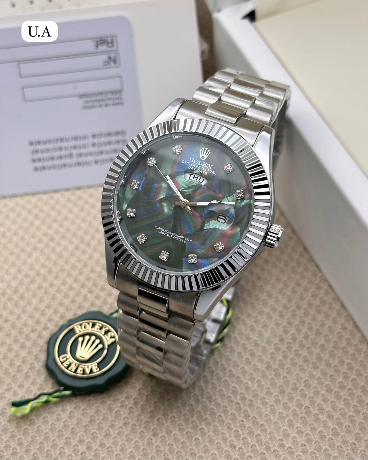 New Rolex Redefine the Time & Days of Man's Watch Silver,Black
