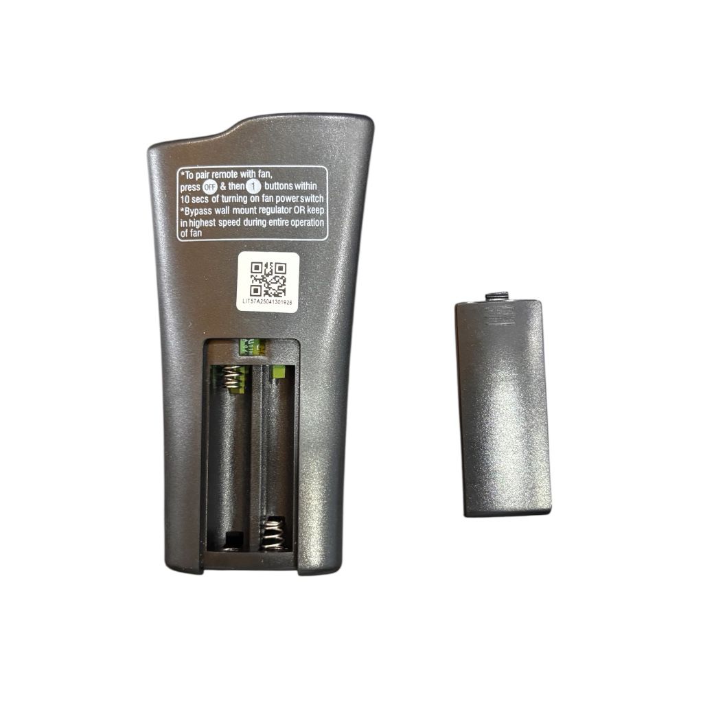 Crompton Ceiling Fan Remote Control Front View – Faritha