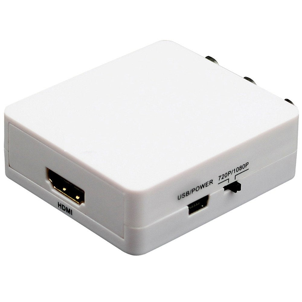 AV2HDMI 1080P RCA, AV, CVBS to HDMI Mini Composite Converter
