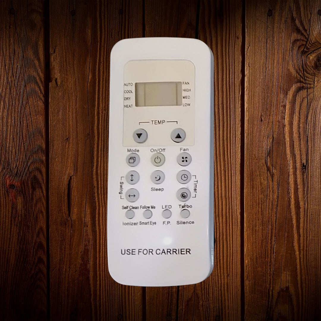 Carrier AC Remote Control AC09 148 compatible durable replacement – Buy online India | Faritha