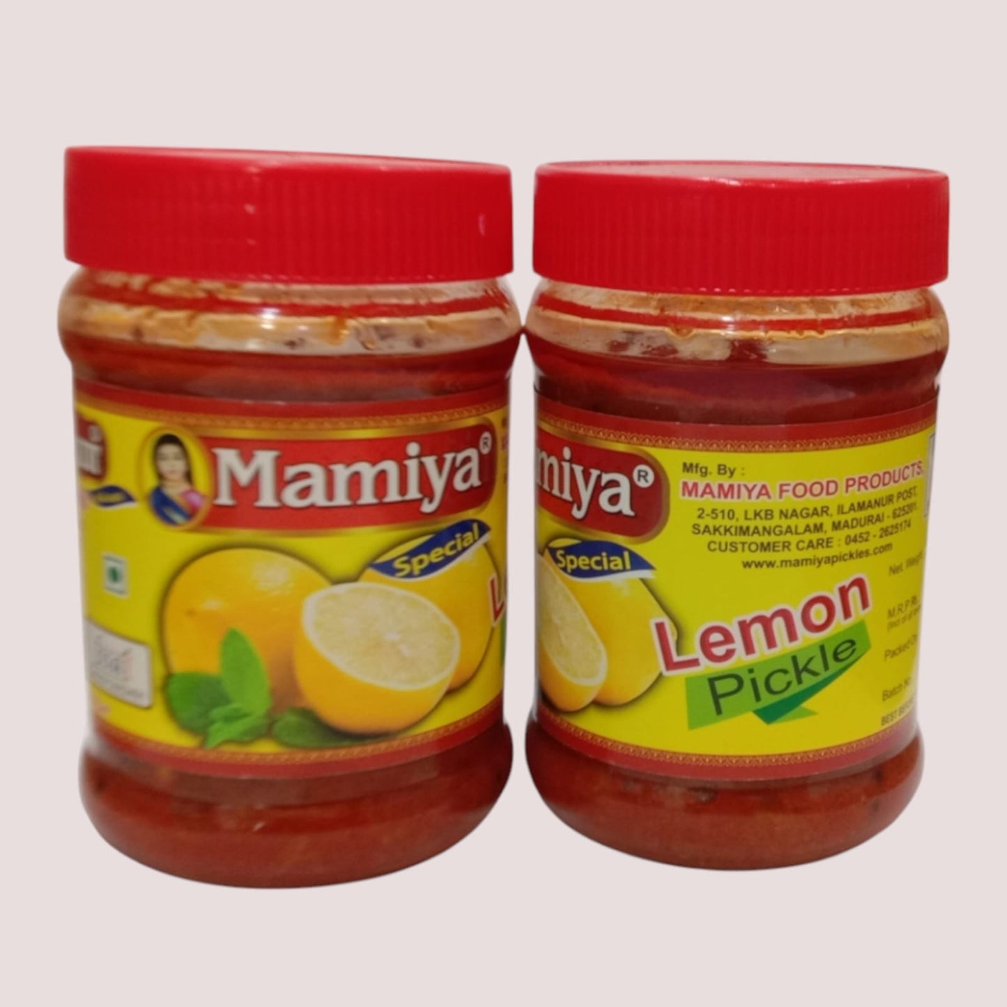 Mamiya pickles combo (Lemon & Lemon )- 300g Each