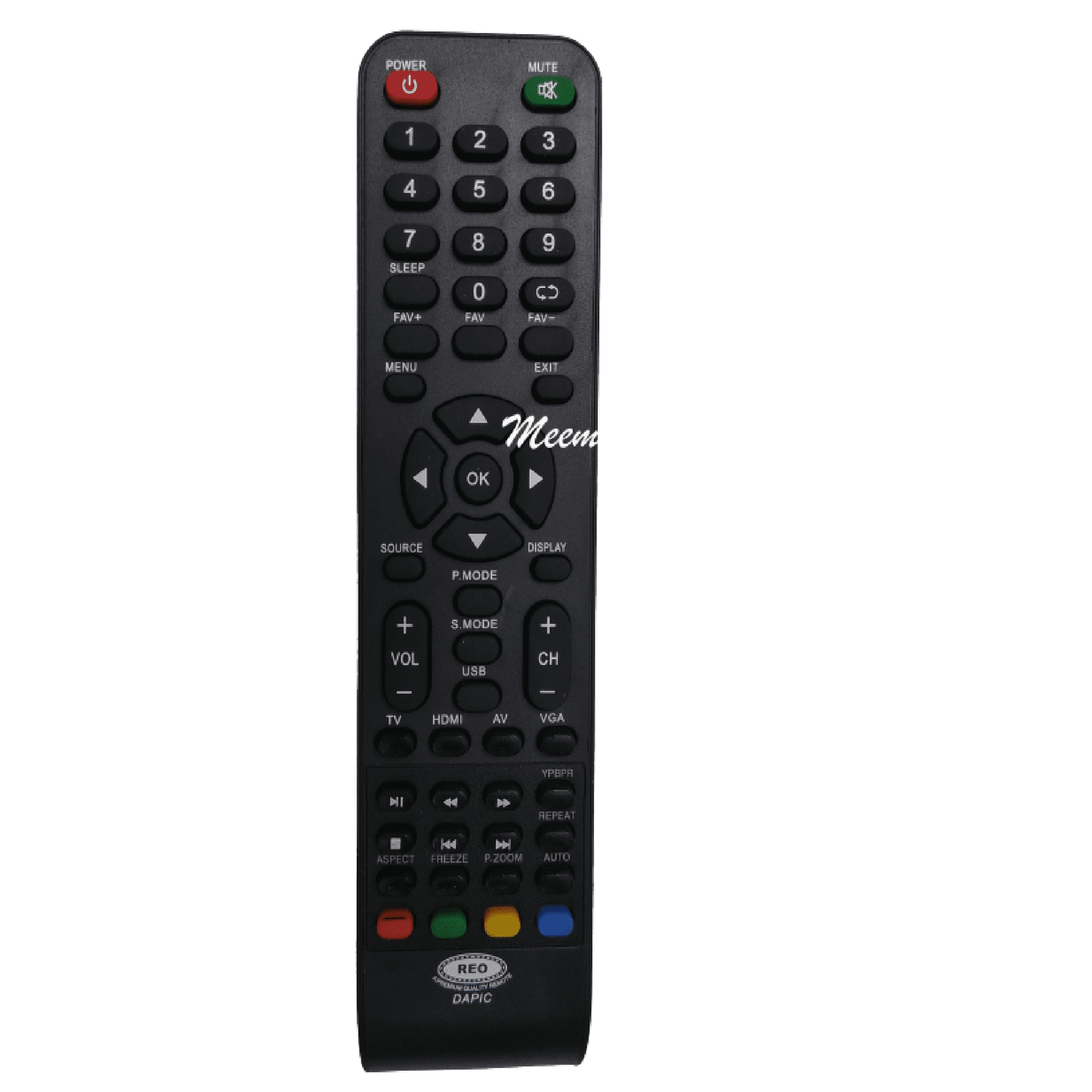 Dapic LCD Remote Control* Compatible*High Sensitivity (LD50) - Faritha