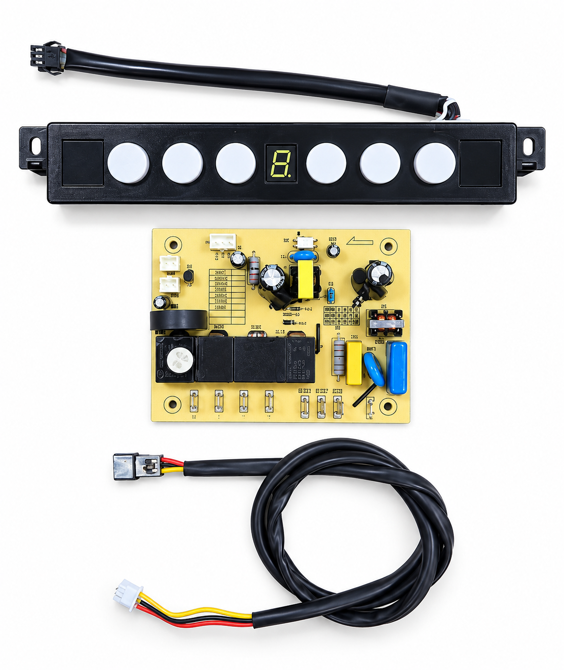 Faber and Elica chimney PCB board, control panel and wiring harness set