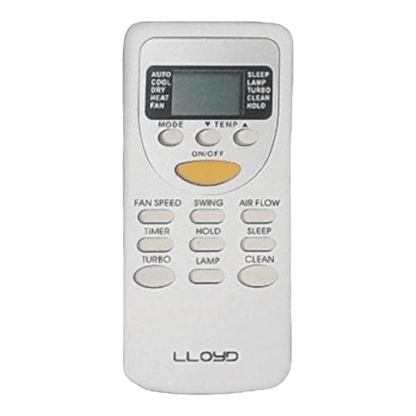 Lloyd AC Remote AC03 compatible replacement for Lloyd air conditioners – Faritha India
