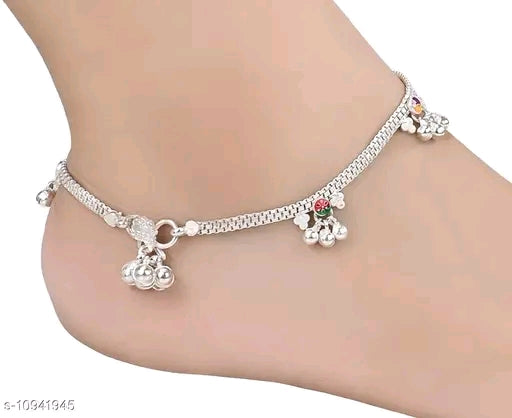 AanyaCentric Silver plated Women Necklaces & Chains for women (pack of 2)