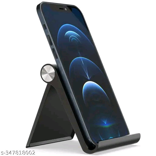 Classy Black Desktop Mobile Holder Stand