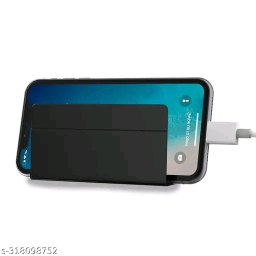 Brazilian Wall Mount Mobile Holder – Sleek, Sturdy, and Universal Charging Stand (Black)"