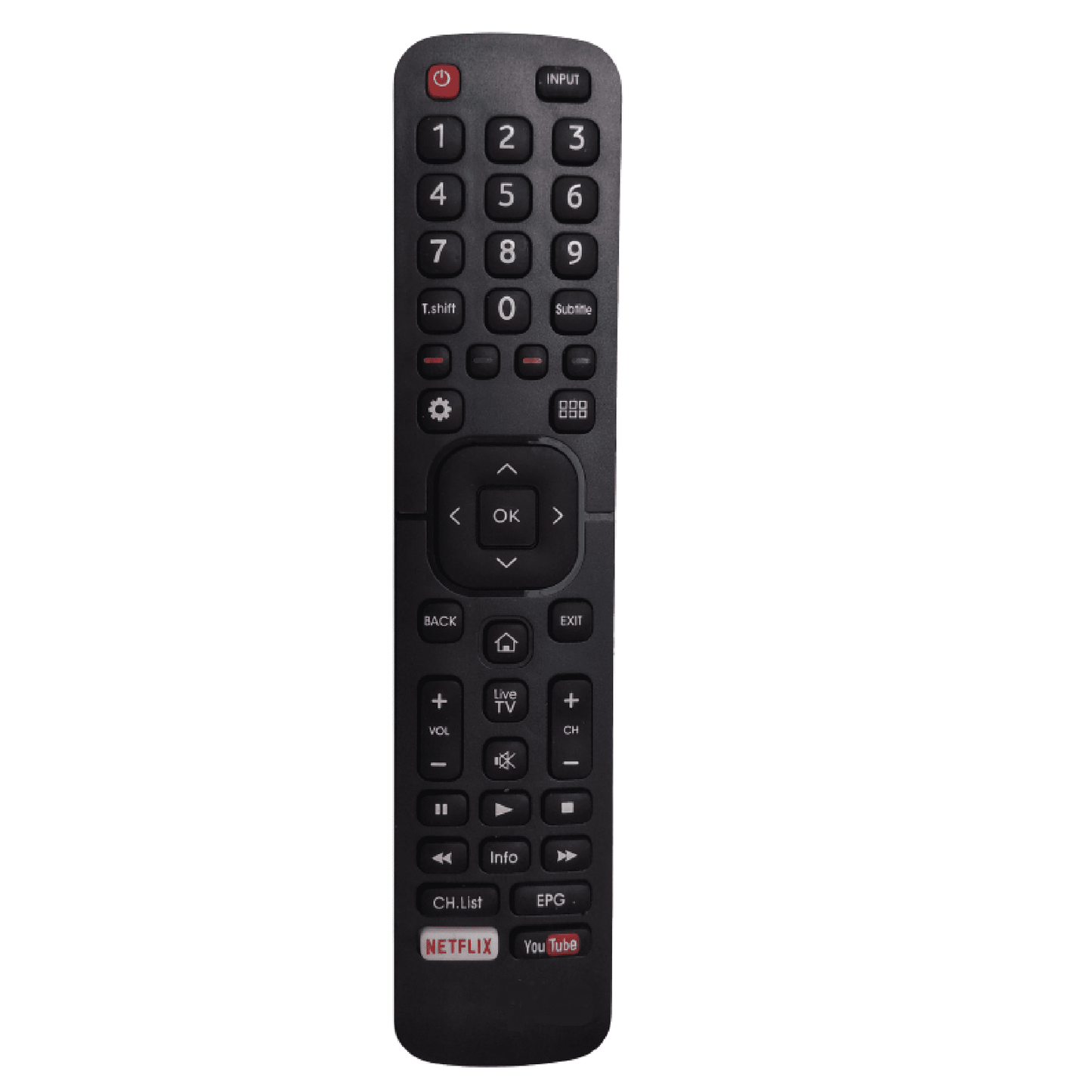 VU and Hisense led TV Remote EN2827V *Compatible*High Sensitivity ld 43 - Faritha