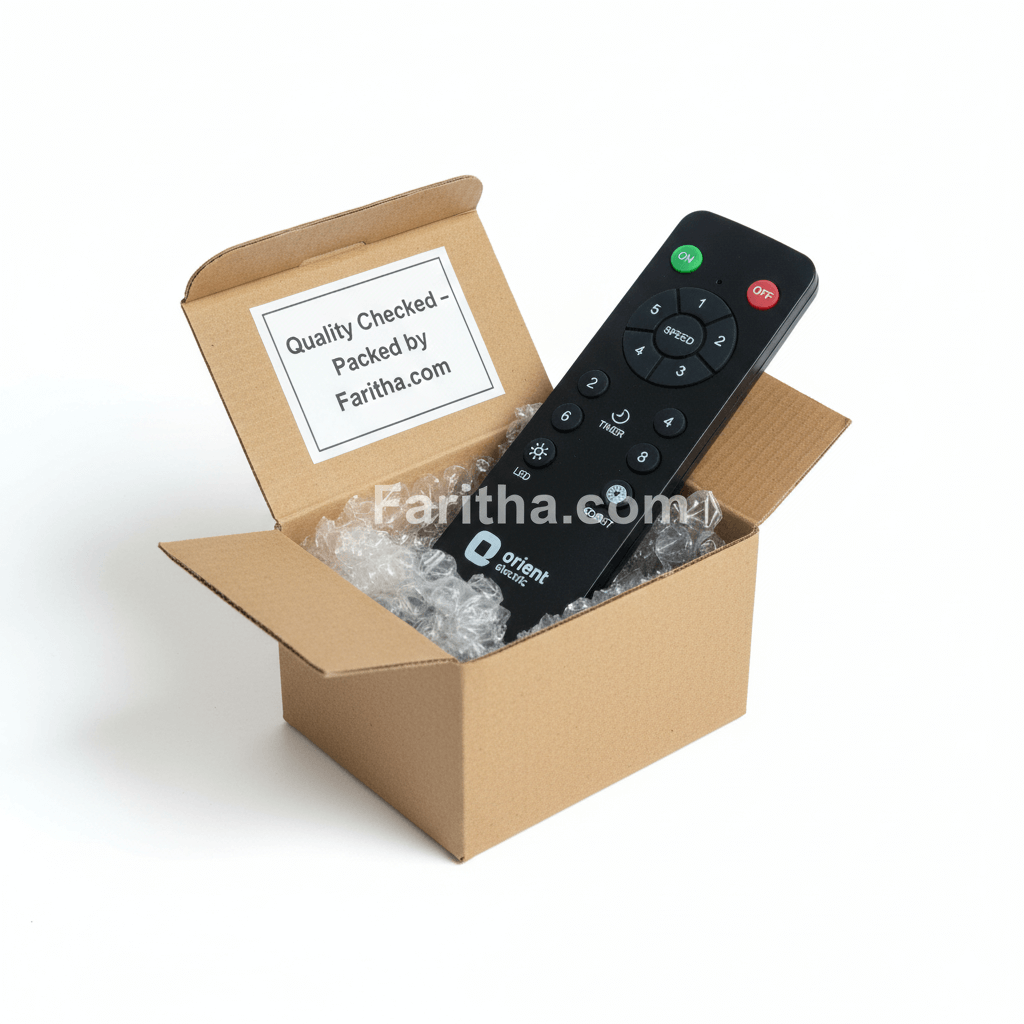 Orient Ceiling Fan Remote Control – Speed and Timer Functions India