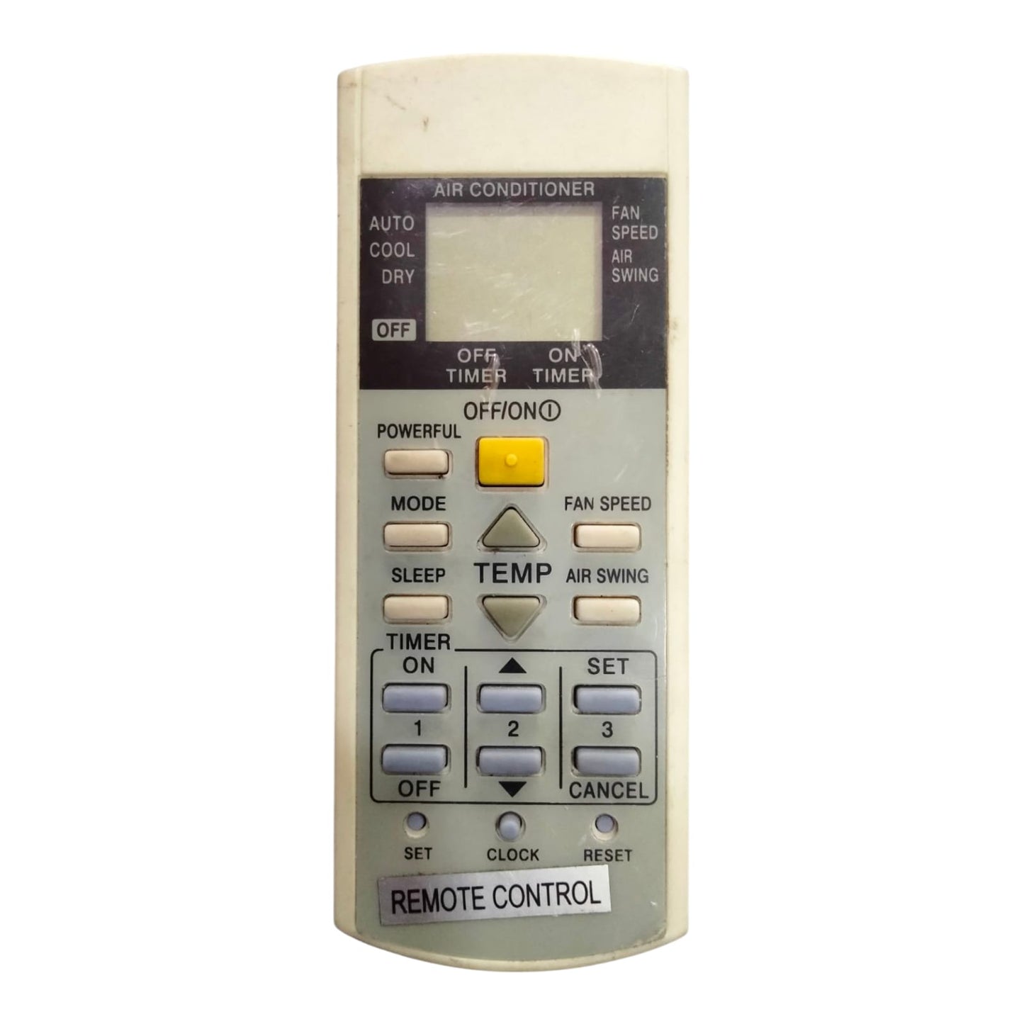 पैनासोनिक एसी रिमोट कंट्रोल - मॉडल AC29C # के लिए संगत प्रतिस्थापन