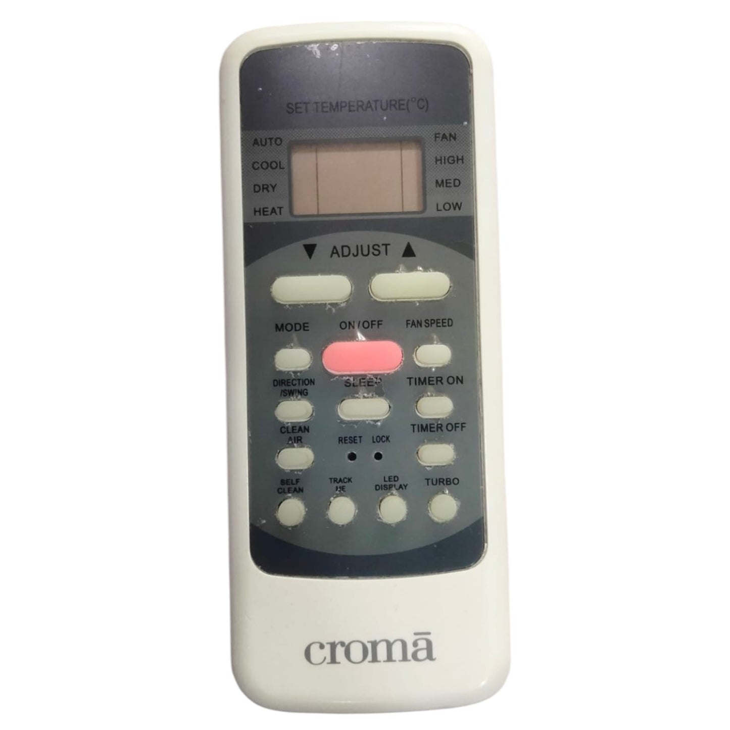 Croma Original AC Remote Control β Genuine Replacement for Croma Air Conditioners # @
