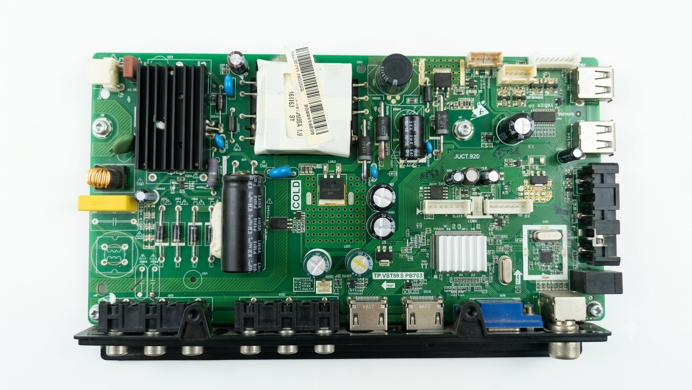 TP.VST59S.PB703 LED TV Main Board (Combo Board with Integrated Power Supply