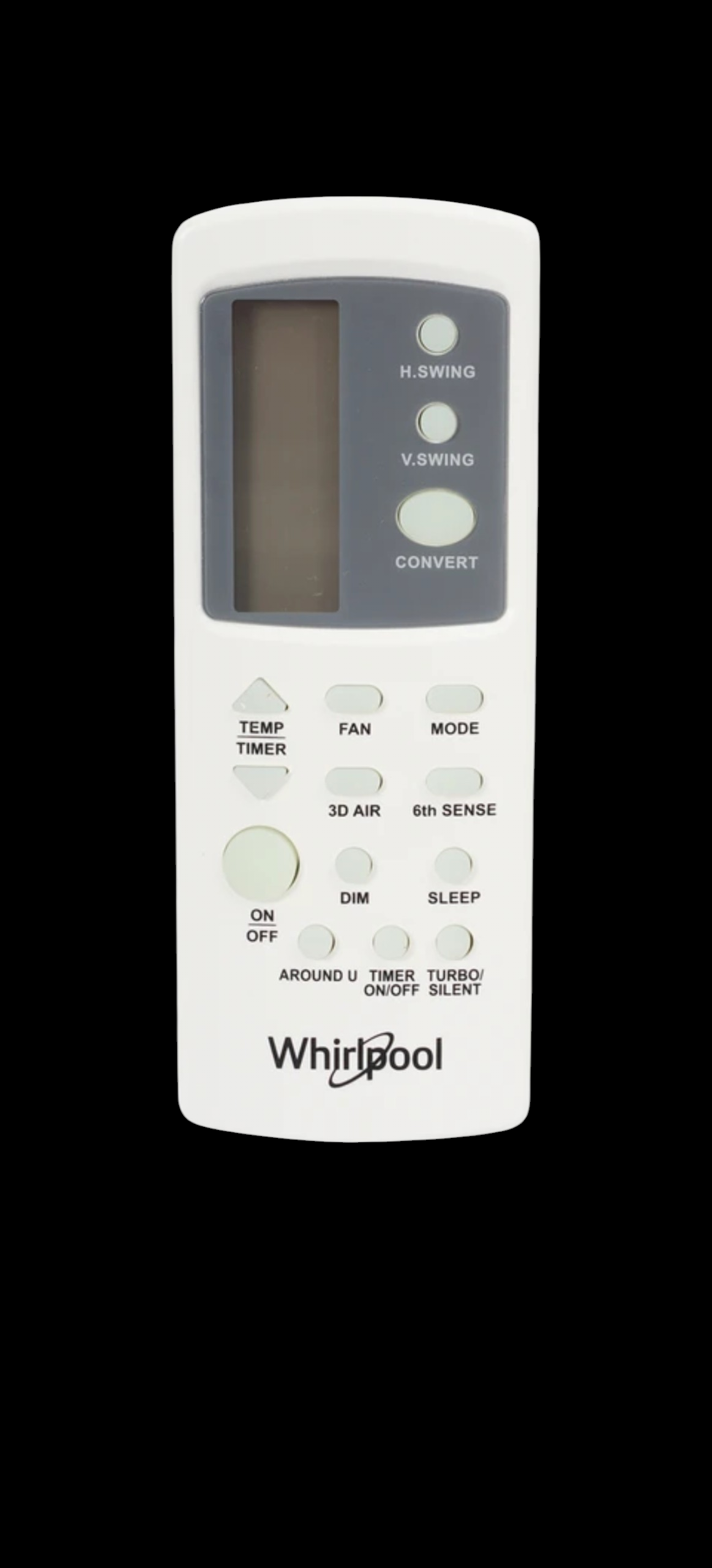 Whirlpool AC Remote Control – Compatible Replacement for Whirlpool Split Window AC India