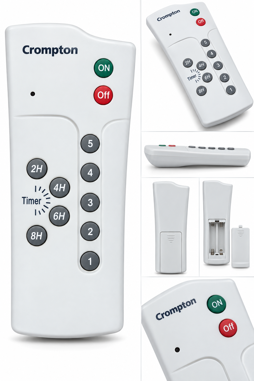 Crompton Ceiling Fan Remote Control with Speed Timer Sleep Breeze Mode India
