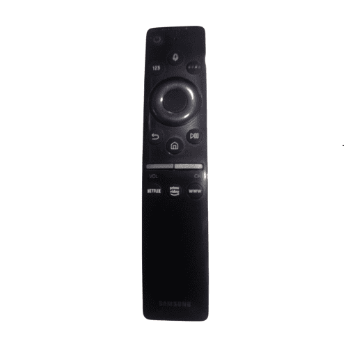 Samsung Smart TV Remote voice recognition — Netflix Prime Video compatible India Faritha