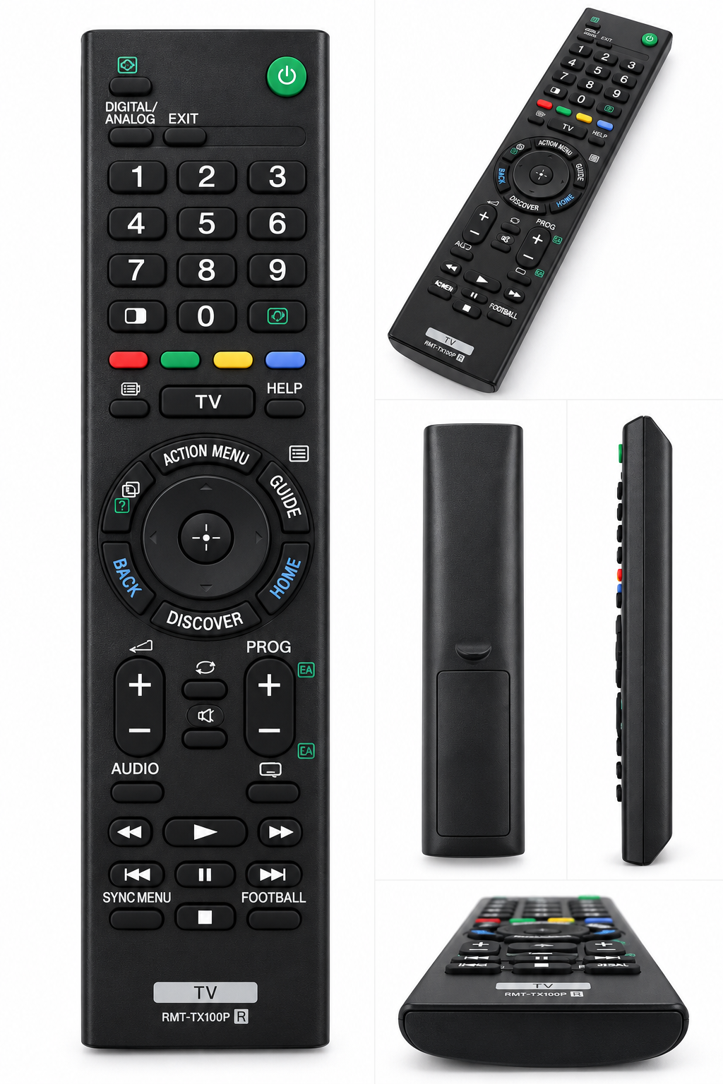 RMT-TX100P compatible TV remote