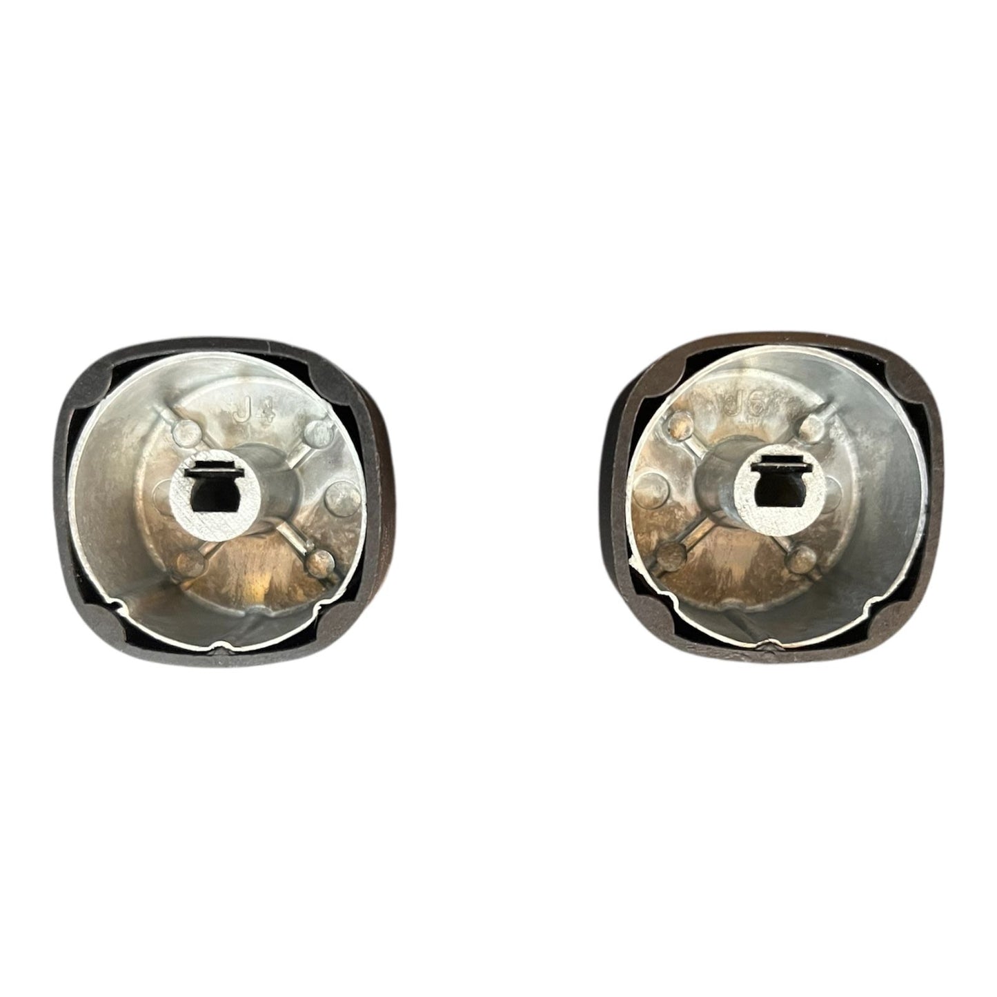 Square Metal Gas Stove Knob Back Side for Cooktops