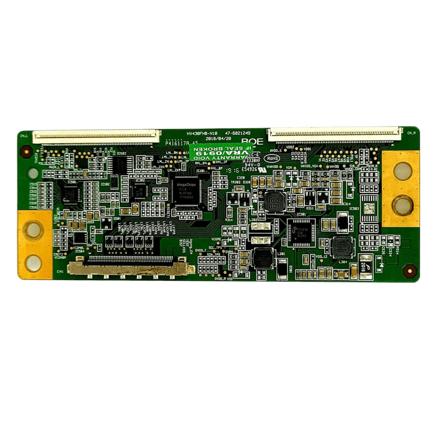 Vise VD43F801 LED TV T-Con Board Replacement