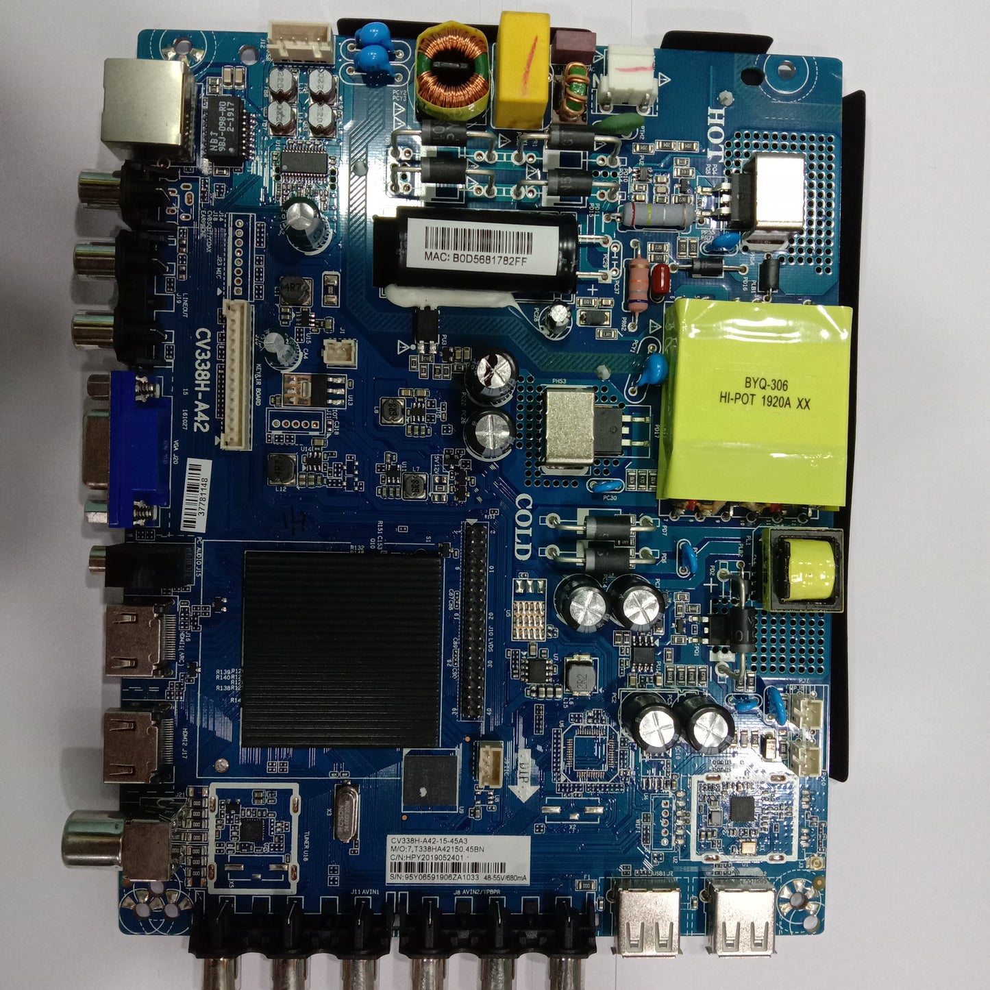 Android TV Board 42 Inch Smart TV With Remote CV338H-A42 - Faritha