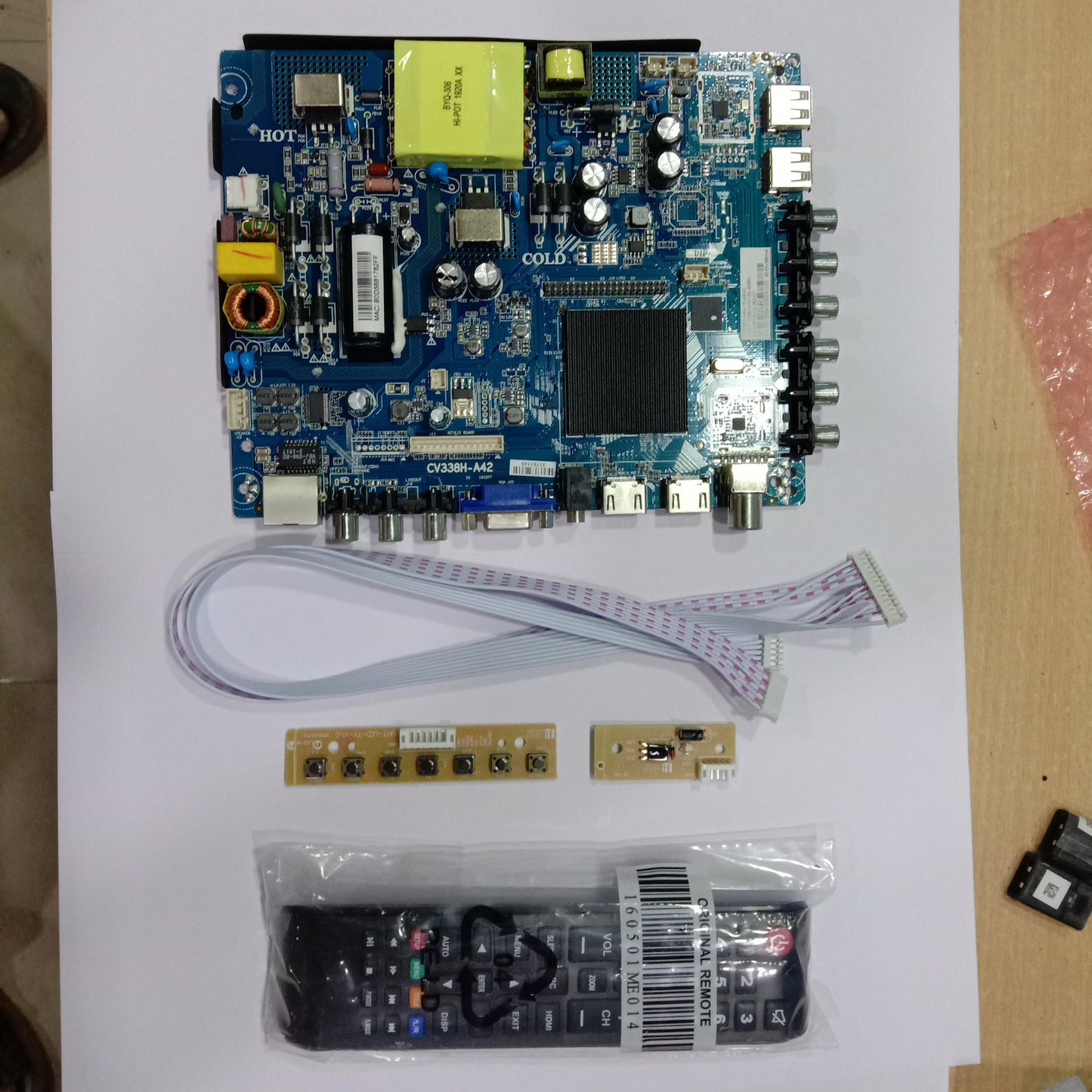 Android TV Board 42 Inch Smart TV With Remote CV338H-A42 - Faritha