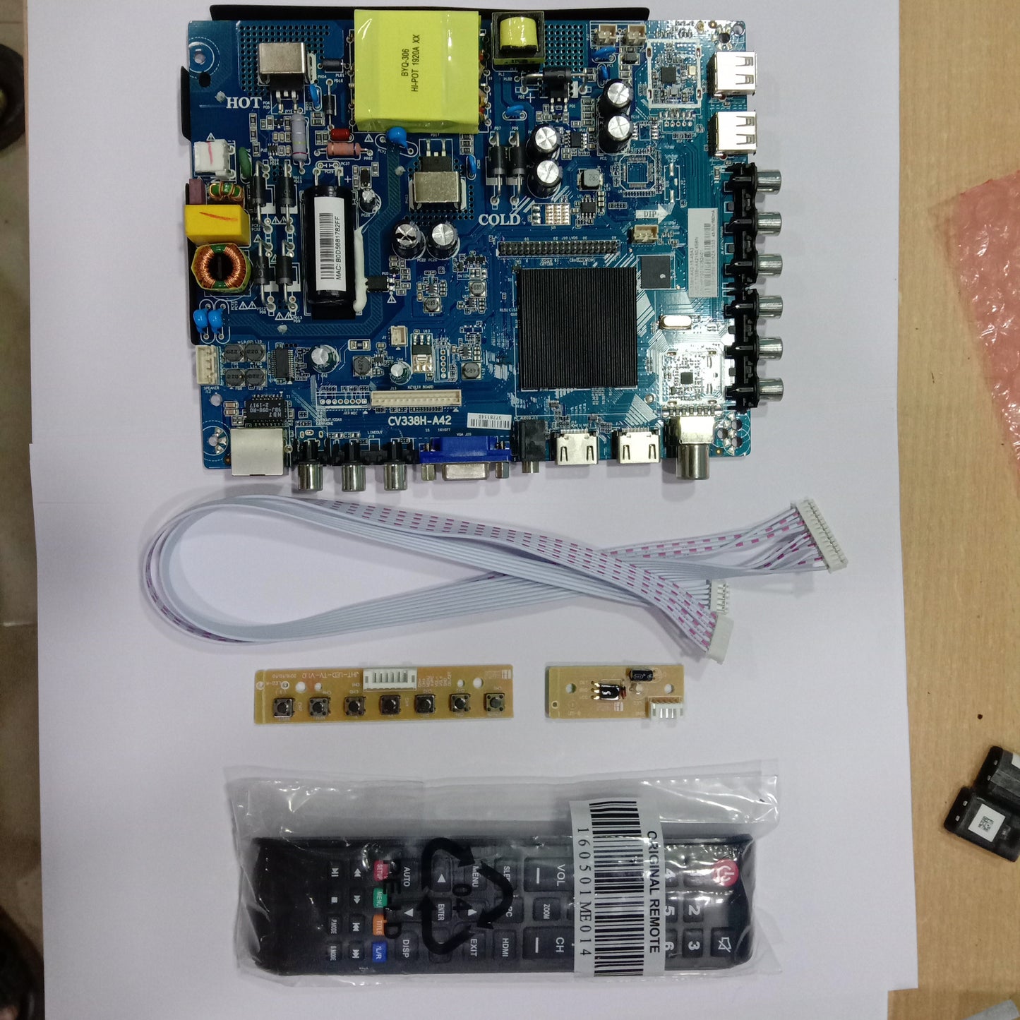 Android TV Board 42 Inch Smart TV With Remote CV338H-A42 - Faritha