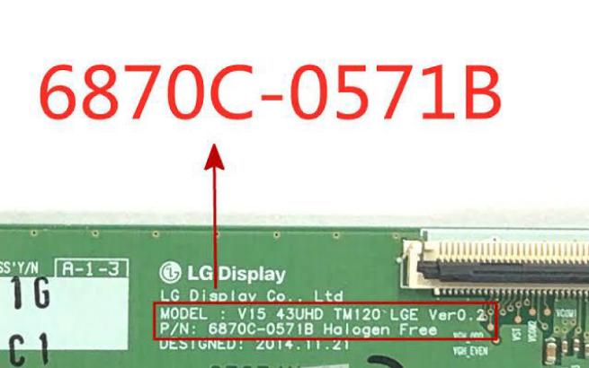 6870C- 0571B T Con Board FOR TV - Faritha