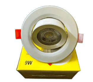 Wall Led Light Round Cap Rotations Light 9W