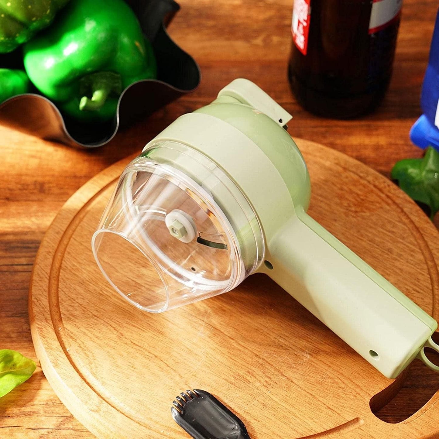 Faritha 4 in 1 Portable Rechargeable Electric Vegetable Cutter Set - Faritha