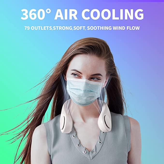 Bladeless Hanging Wearable neck Fans - Faritha