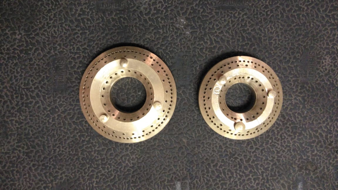 2 Nos gas stove burner for glass top pigeon stove SM - Faritha